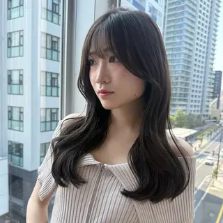 ロング カラー 艶髪🇰🇷髪質改善 🎀ikuno🎀のヘアスタイル