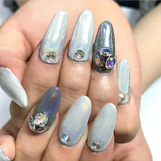 ネイル 渋谷/チップ長さ出し 👑アプレgel-xのネイルデザイン
