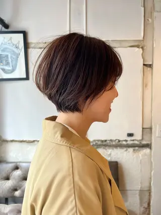 ショート カラー 【完全マンツー 恵比寿】佐藤 翔のヘアスタイル