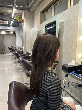 ロング か れんのヘアスタイル
