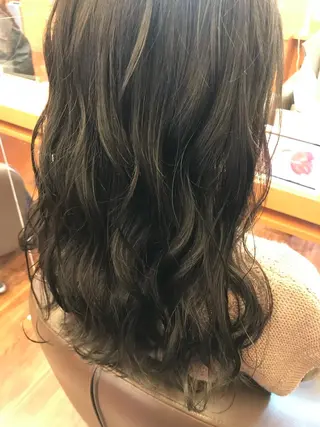 ロング ヘアアレンジ セト マユミのヘアスタイル