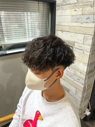 ショート パーマ メンズ HRK1st RYOKIのヘアスタイル