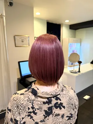ミディアム 🎀momoღブリー チハイトーン🎀のヘアスタイル