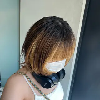 ショート カラー パーマ ヘアアレンジ 🤍透明感カラー🤍 Ryujiのヘアスタイル