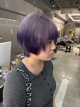 ショート カラー デザインカラー /rioのヘアスタイル