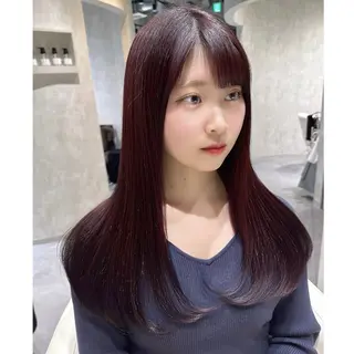 ロング カラー miyu /トレンド カラー×艶髪のヘアスタイル