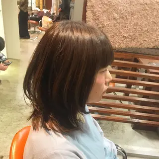 ミディアム 【ANSWER】 渡辺カリン🌼のヘアスタイル