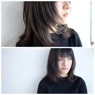 ミディアム BOB🌟ハイトーン /ブリーチ/TAKUのヘアスタイル