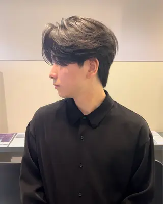 ミディアム メンズ ALLYS 中島史優のヘアスタイル