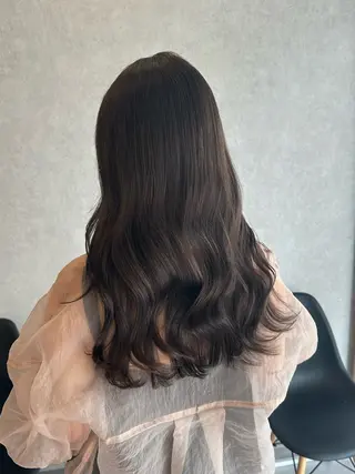 セミロング urara♡/ Bob.透明感カラーのヘアスタイル