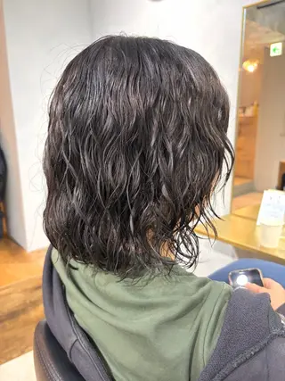 カラー パーマ 🎀持ちのいいパーマ 🎀mikihoのヘアスタイル