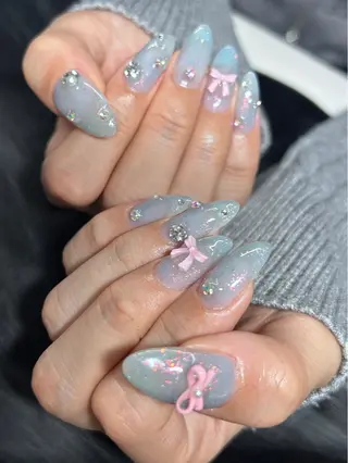 ネイル Horie 雪のネイルデザイン