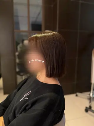 ミディアム カラー 透明感/アレンジ /みなみ/銀座🤍のヘアスタイル