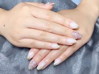 ネイル H3 Nail Tsuki🦋💙のネイルデザイン