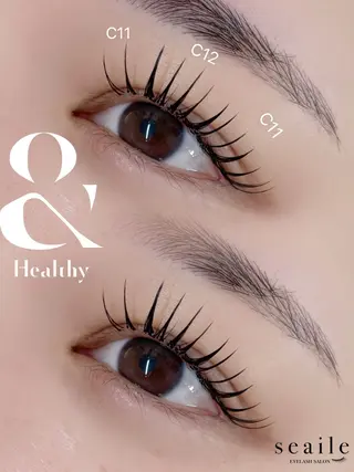 マツエク・マツパ eyelash ☺︎ 【seaile】のマツエク・マツパデザイン