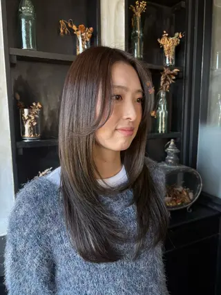 ロング cab/ 渡邉　海生のヘアスタイル
