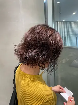 カラー 佐藤彩野/艶カラー /透明感カラーのヘアスタイル