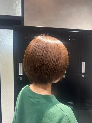 ショート カラー 《.Xian》リク/ 艶カラー✨カット✂️のヘアスタイル