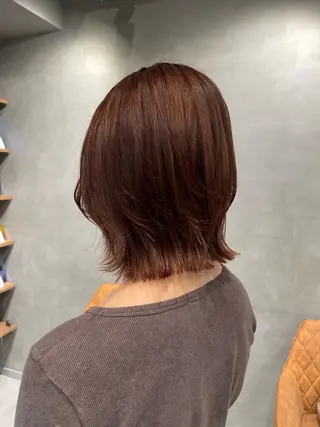 ミディアム カラー モデル様募集中 /REIRIのヘアスタイル