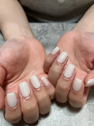 ネイル kazane長さだし フィルイン♡持ち込みのネイルデザイン