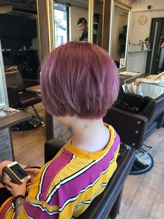 ショート カラー 美髪・艶髪特化美容師 RYOJIのヘアスタイル