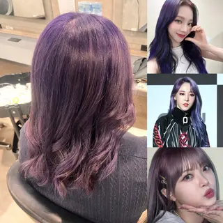 ロング カラー CORE もえかのヘアスタイル