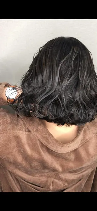 ミディアム カラー ハイライト/髪質改善 ans/黒木 和大のヘアスタイル