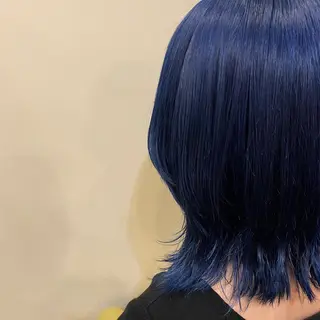 ミディアム カラー 門原 理子のヘアスタイル