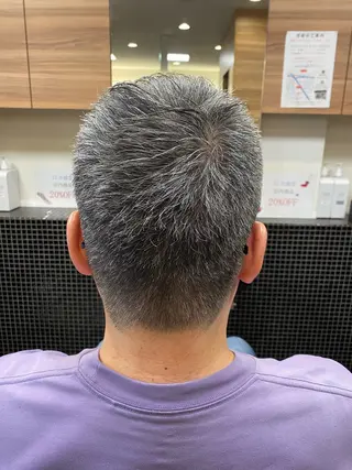 ショート メンズ メンズパーマモデル 大募集中のヘアスタイル