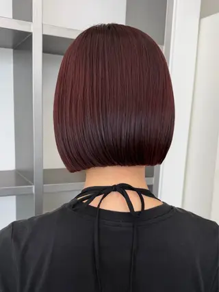 ミディアム カラー ヘアアレンジ レイヤーカット×透明 感カラー💫AINAのヘアスタイル