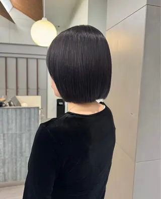 ショート カラー 履歴回収❎ブリーチ/ レイヤーボブ🪄aiのヘアスタイル