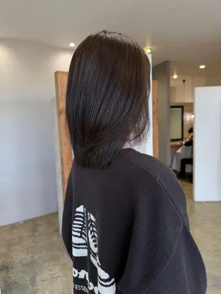 ミディアム カラー __ komariのヘアスタイル