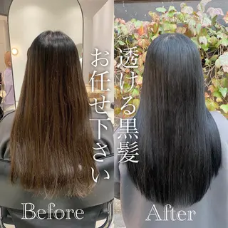 ロング カラー 髪質改善 RYOのヘアスタイル