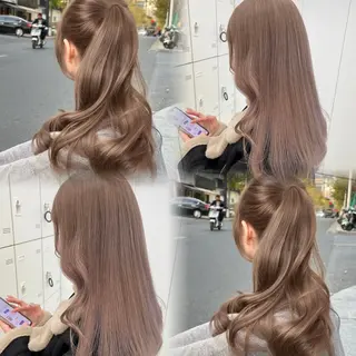 ロング カラー 🩰フレンチガーリー ヘア🩰🍨AYAのヘアスタイル