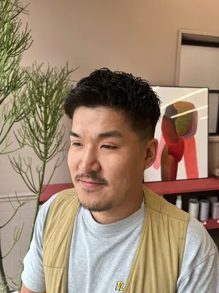 ショート メンズ 小笠原悠斗 /メンズヘアのヘアスタイル