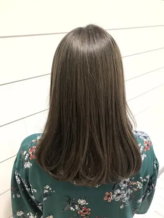 セミロング カラー 🍊新宿南口🍊 ERINAのヘアスタイル