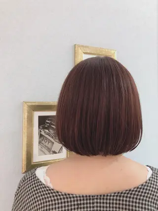 ショート 代表山口ひな 髪質改善のプロのヘアスタイル
