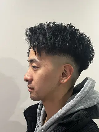 ショート メンズ 朝陽 /メンズヘア特化のヘアスタイル
