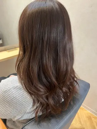 セミロング カラー ヘアアレンジ newi大分 /髪質改善のヘアスタイル