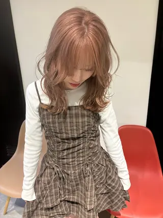 カラー 大阪梅田カラーカット モデル募集中🦋サヤのヘアスタイル