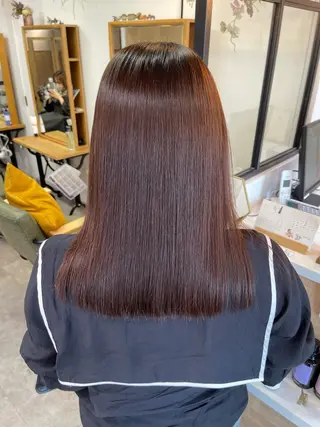カラー Azu🩰/ 透明感 カラー🎀/アレンジのヘアスタイル