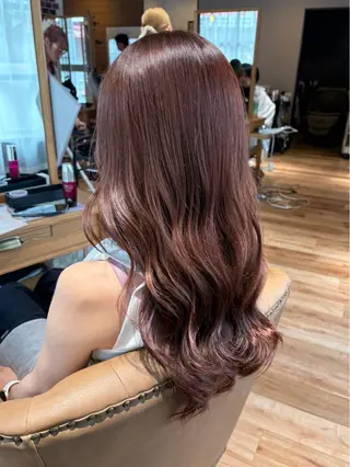 ロング 西村 雪菜のヘアスタイル