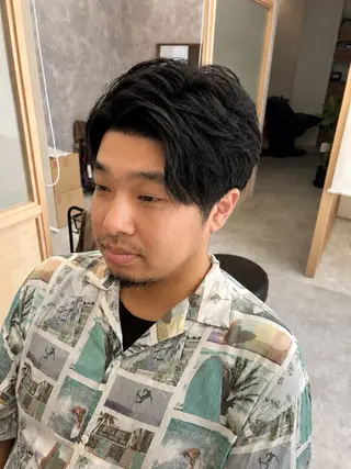 ショート パーマ 久木原 ゆりのヘアスタイル