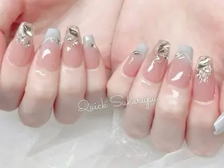 ミディアム Quick Sukarupuのネイルデザイン