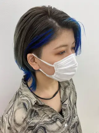 ショート カラー 髪質改善/美髪矯正/ SONOKA🦋のヘアスタイル