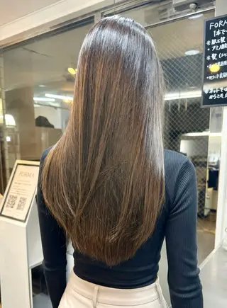 ロング 美髪髪質改善✨ 店長 天城由香のヘアスタイル
