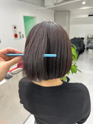 ショート カラー 三ノ宮/透明感カラー /HAYATO🦋のヘアスタイル