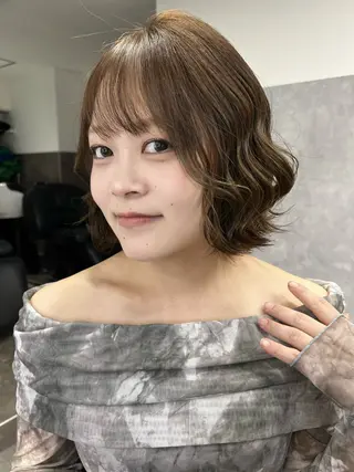 ショート カラー 透明感/レイヤー 🇰🇷tomonaのヘアスタイル