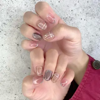 ショート カラー パーマ ヘアアレンジ メンズ キッズ ネイル マツエク・マツパ Salon Ｋのネイルデザイン