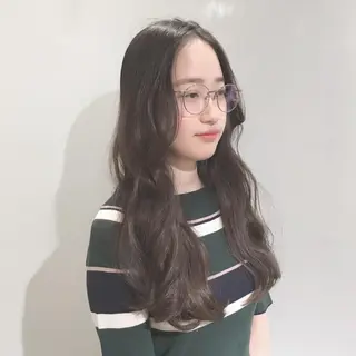 ロング カラー ヘアアレンジ 柔らか垢抜けｶﾗｰと ｶｯﾄ🫧ASUKAのヘアスタイル